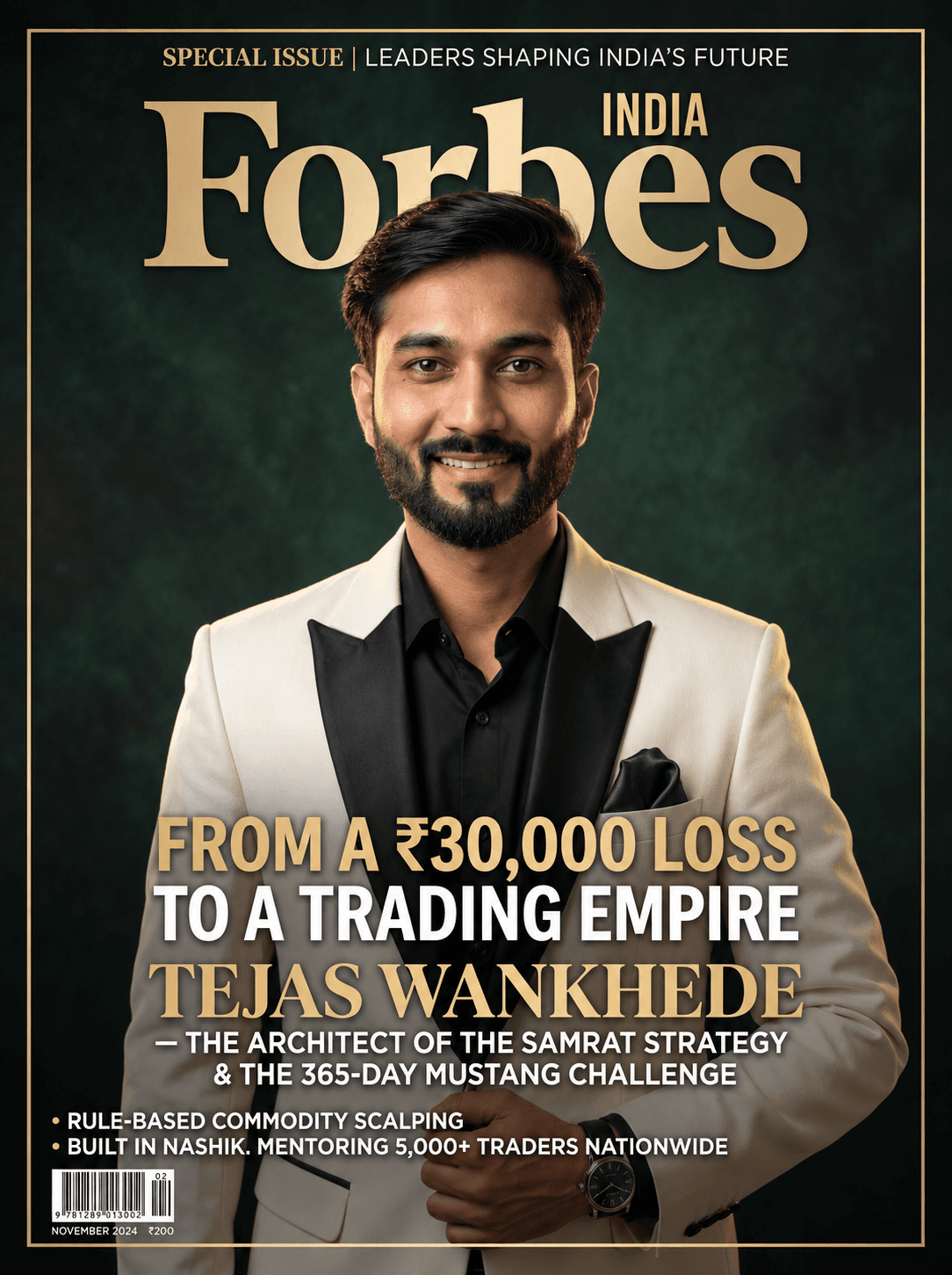 Tejas Wankhede Featured In Forbes India